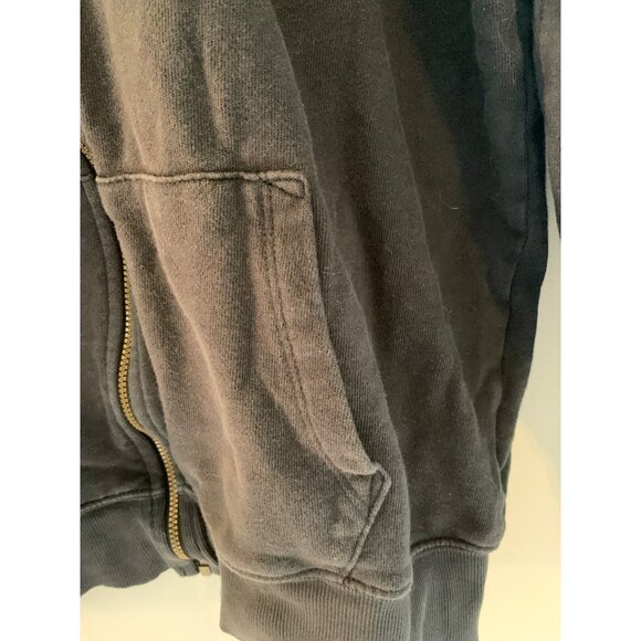 Old Navy‎ Youth XL (14-16) All Black Zip-Up Comfortable Hoodie - Picture 2 of 5